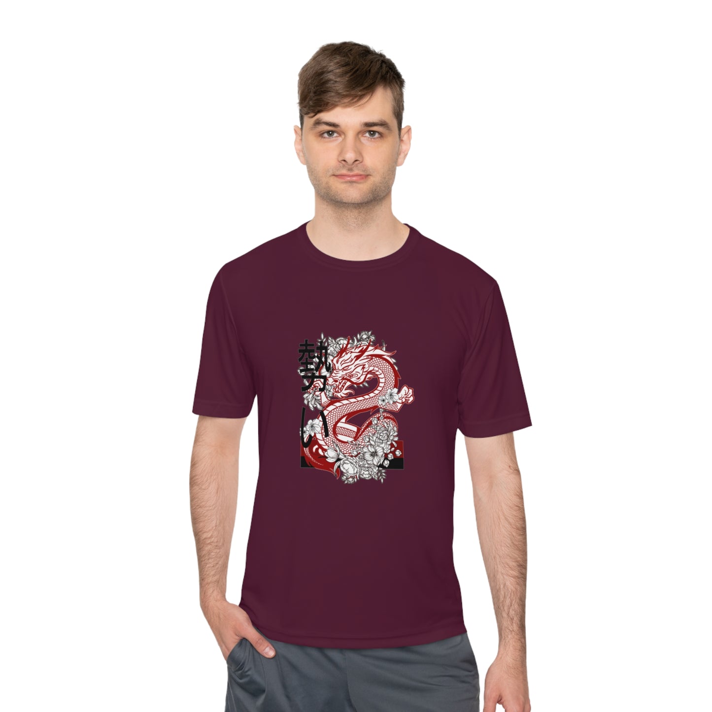 Moisture Wicking Tee: Dragons #3