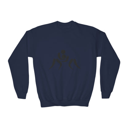 Youth Crewneck Sweatshirt: Wrestling 