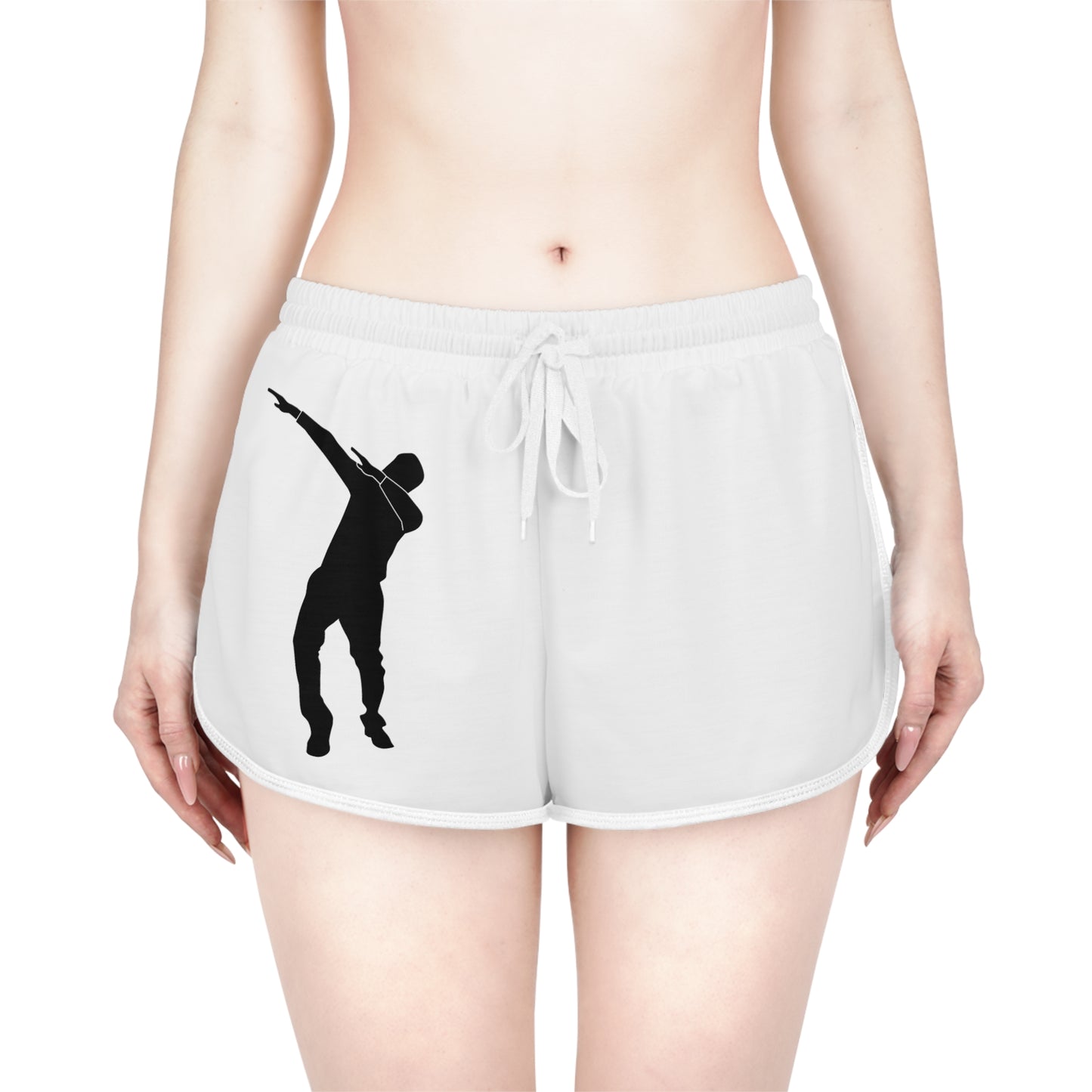 Women's Relaxed Shorts: Dance White