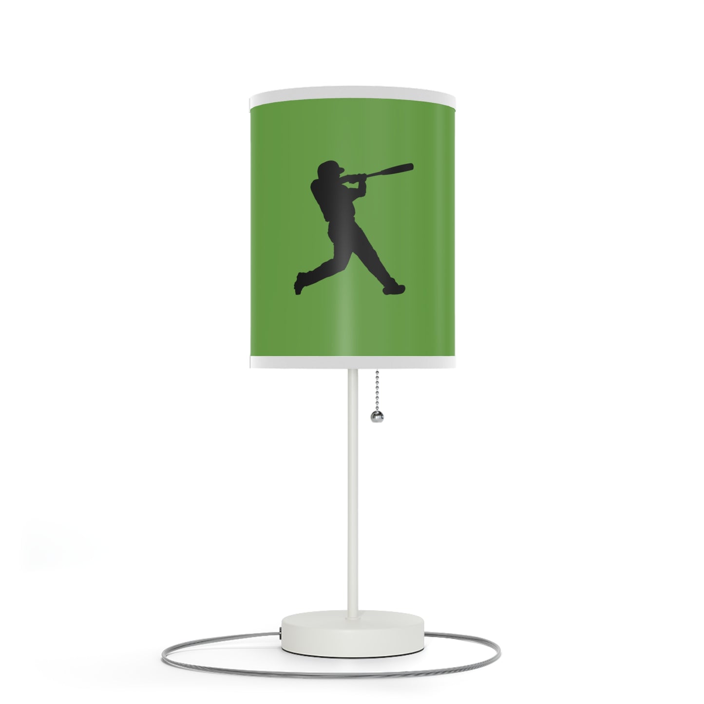 Lamp on a Stand, US|CA plug: Baseball Green 