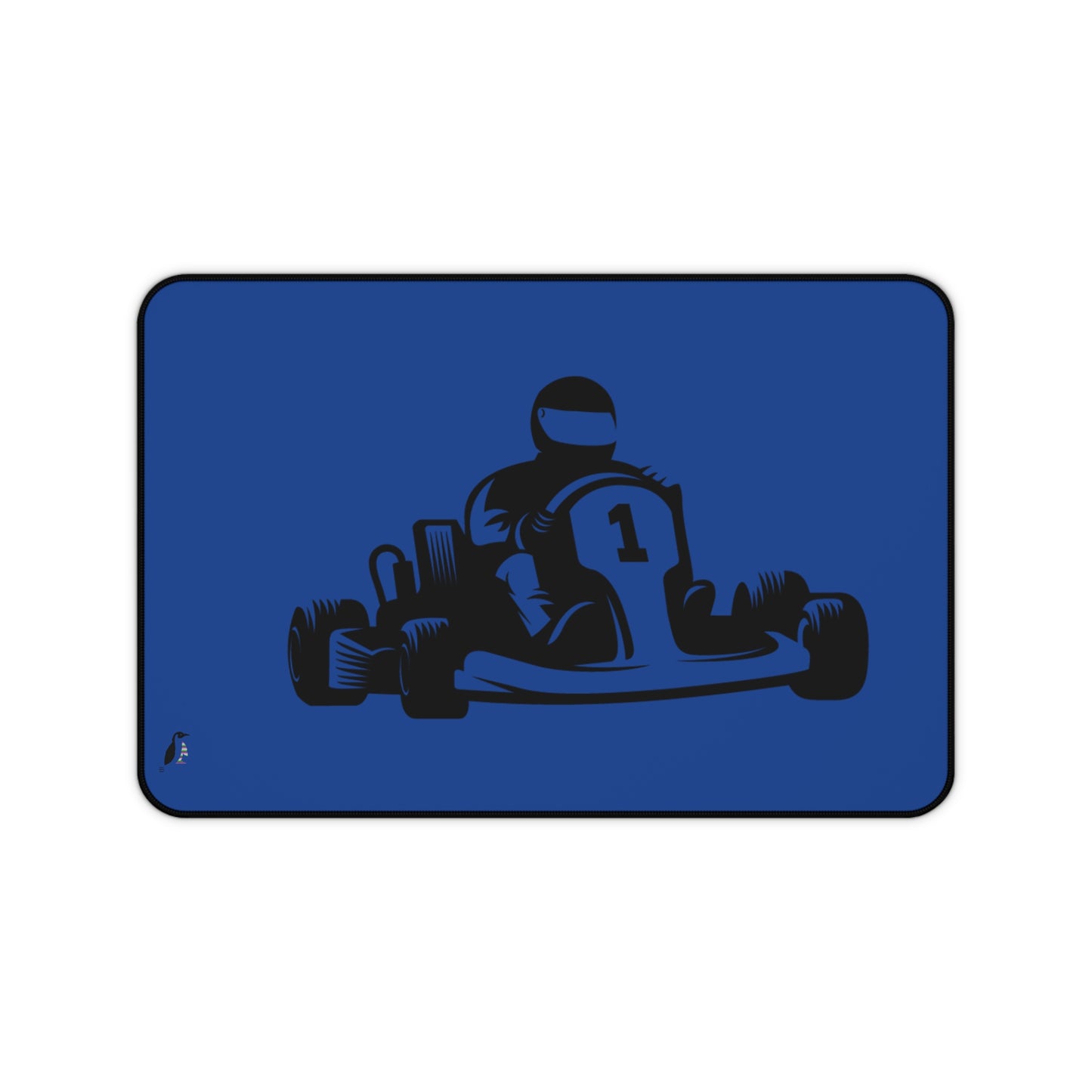 Desk Mat: Racing Dark Blue