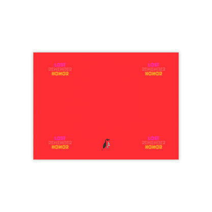 Post-it® Note Pads: Lost Remember Honor Red