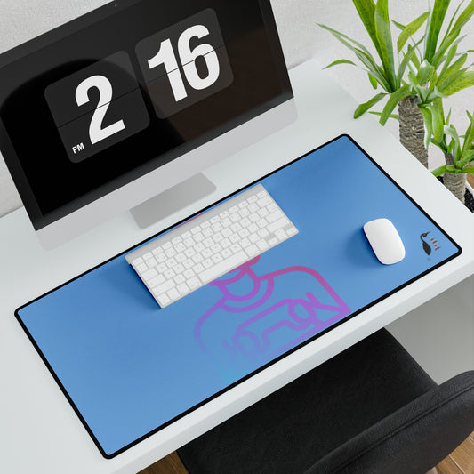 Desk Mats: Gaming Lite Blue