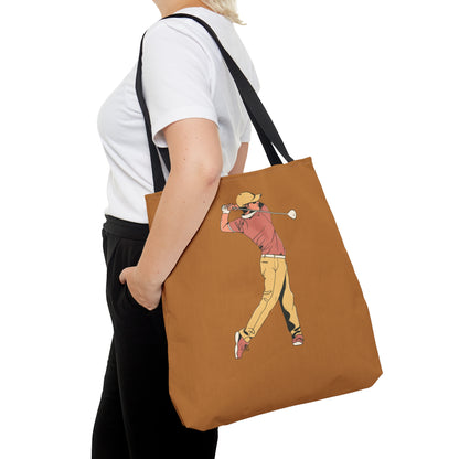 Tote Bag: Golf Lite Brown