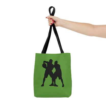 Tote Bag: Basketball Green