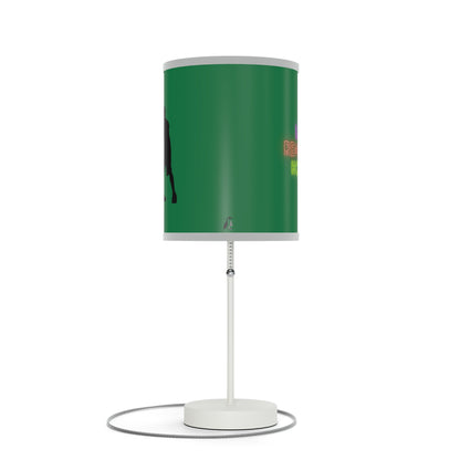 Lamp on a Stand, US|CA plug: Basketball Dark Green