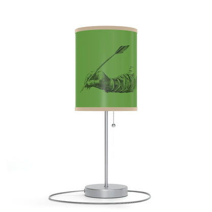 Lamp on a Stand, US|CA plug: Writing Green