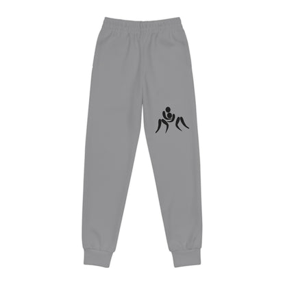 Youth Joggers: Wrestling Grey