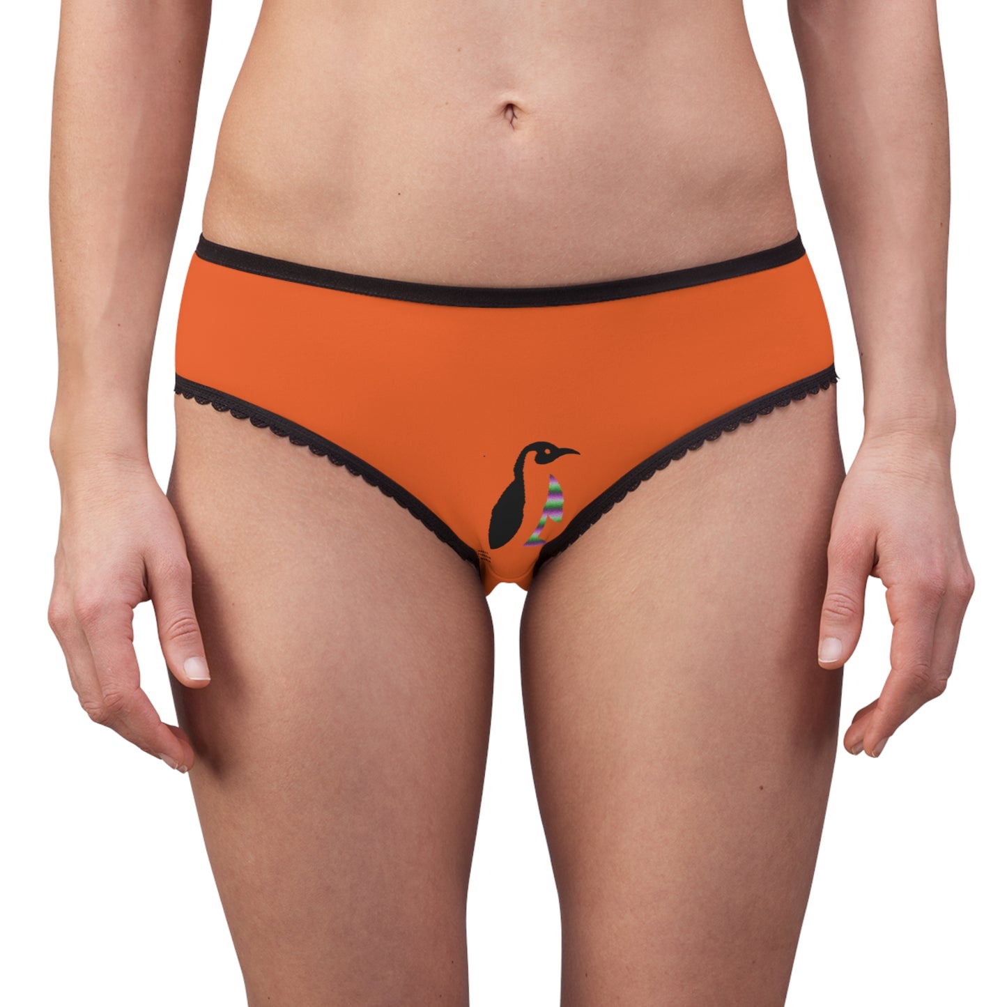 Women's Briefs: Skateboarding Orange