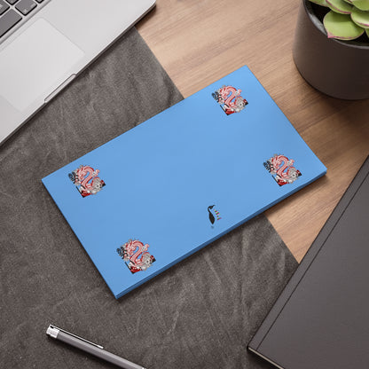 Post-it® Note Pads: Dragons Lite Blue