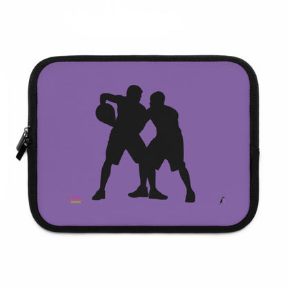 Laptop Sleeve: Basketball Lite Purple