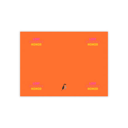 Post-it® Note Pads: Lost Remember Honor Orange