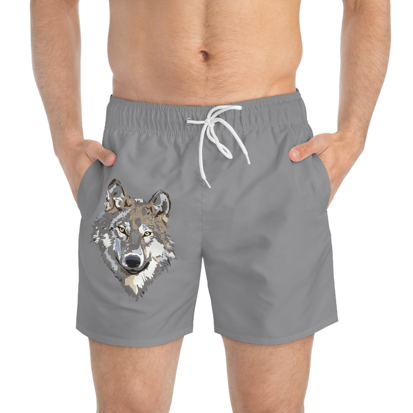 Swim Trunks: Wolves Grey