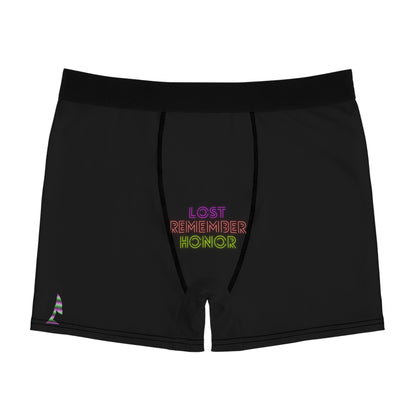 Men's Boxer Briefs: Music Black