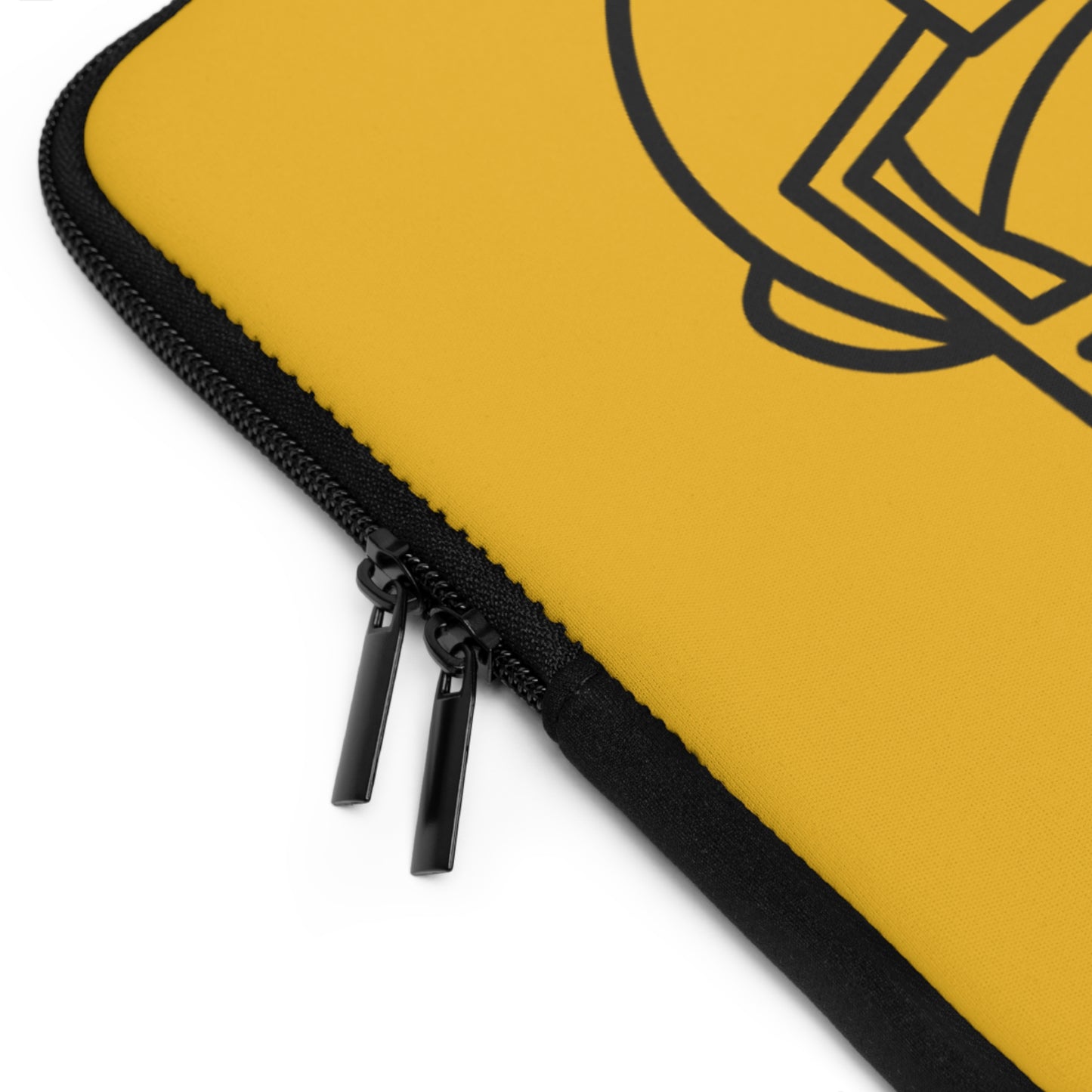 Laptop Sleeve: Football Yellow