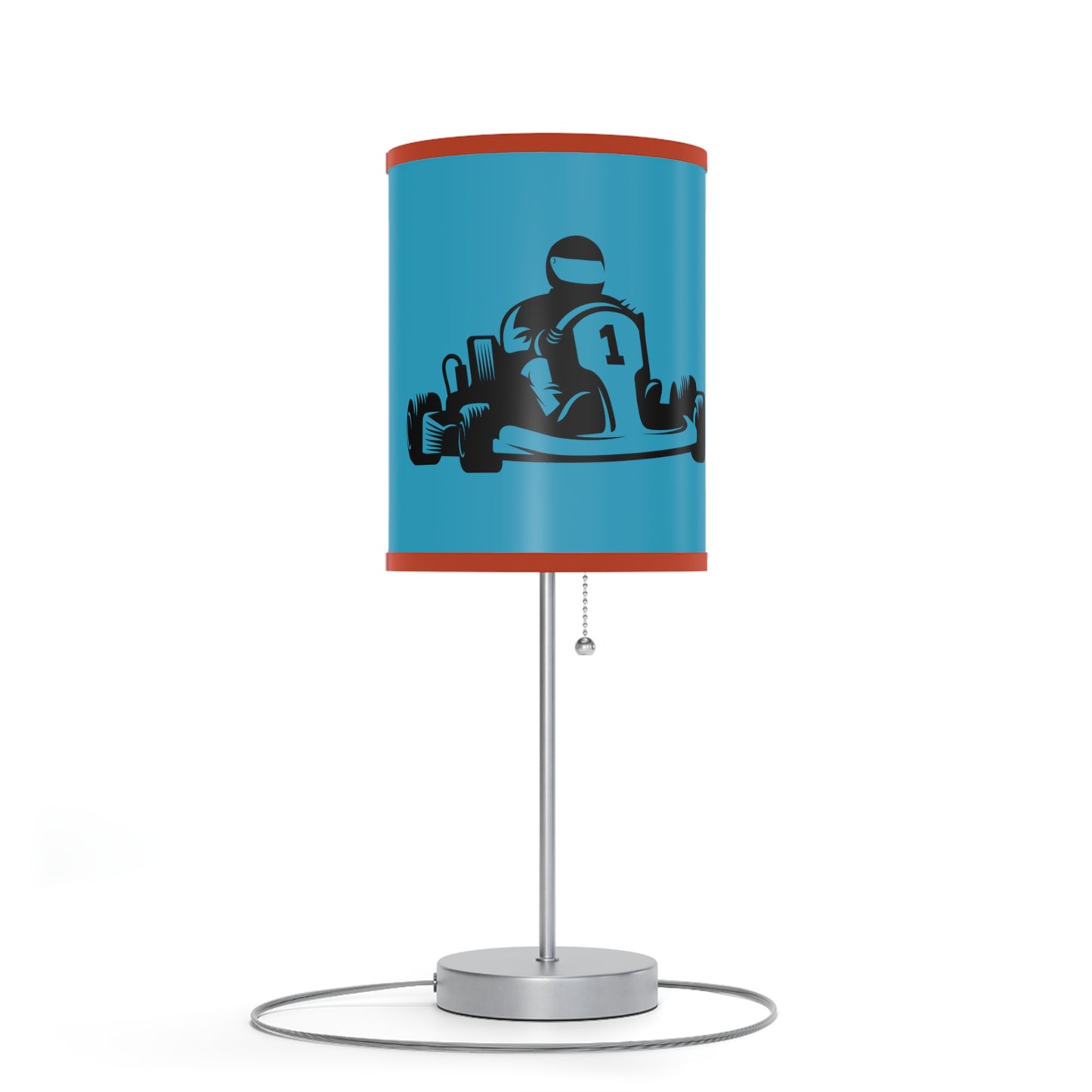 Lamp on a Stand, US|CA plug: Racing Turquoise