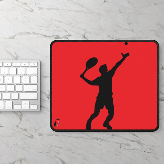 Gaming Mouse Pad: Tennis Red