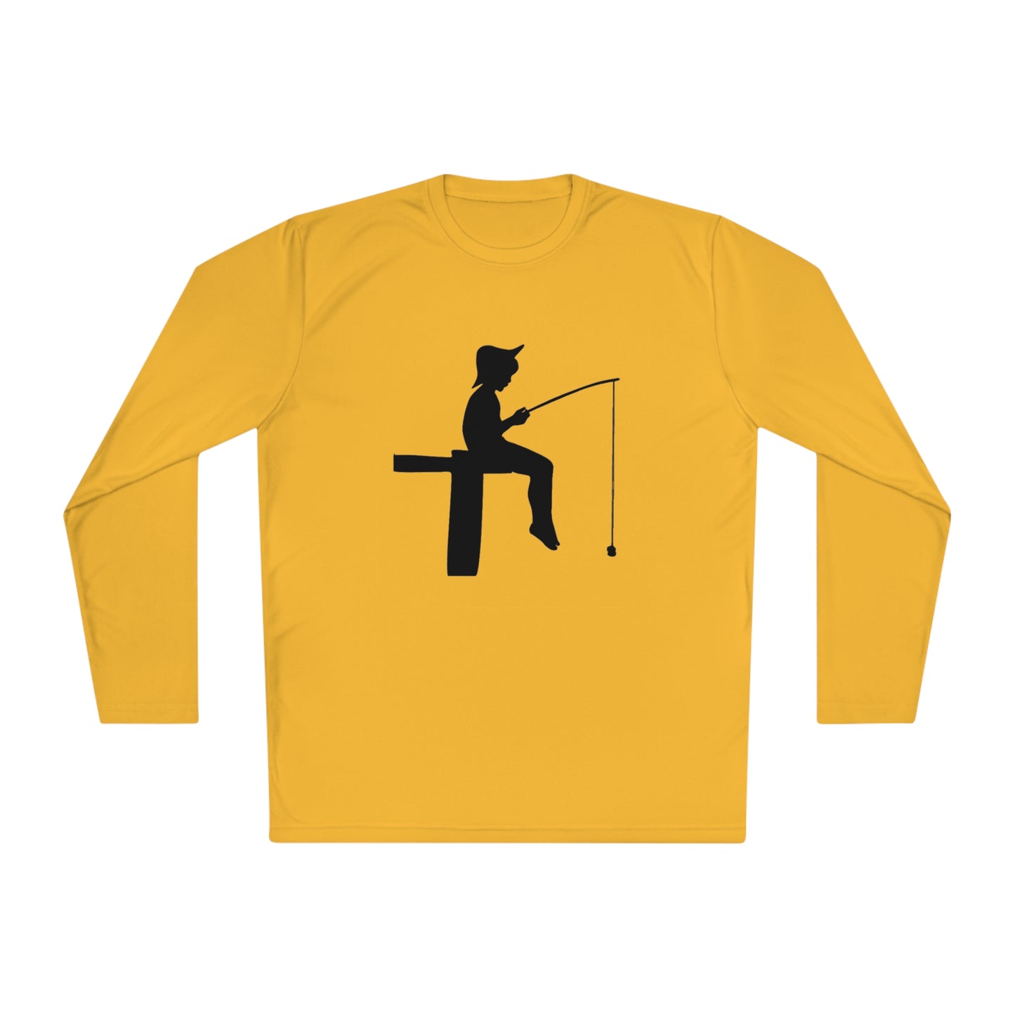 Lightweight Long Sleeve Tee: Fishing #1