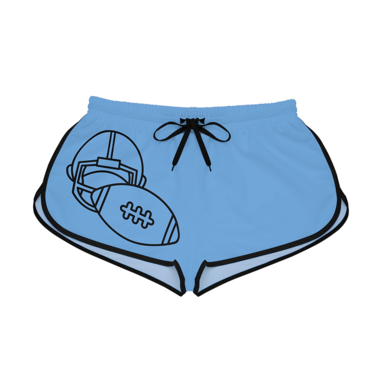 Women's Relaxed Shorts: Football Lite Blue