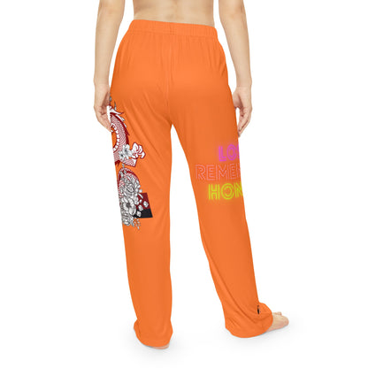 Women's Pajama Pants: Dragons Crusta