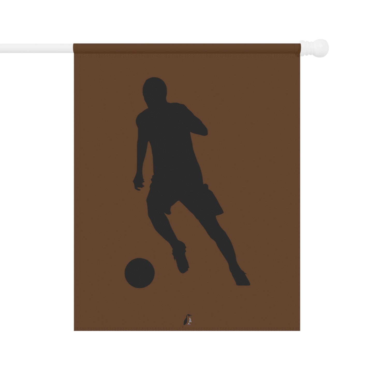 Garden & House Banner: Soccer Brown