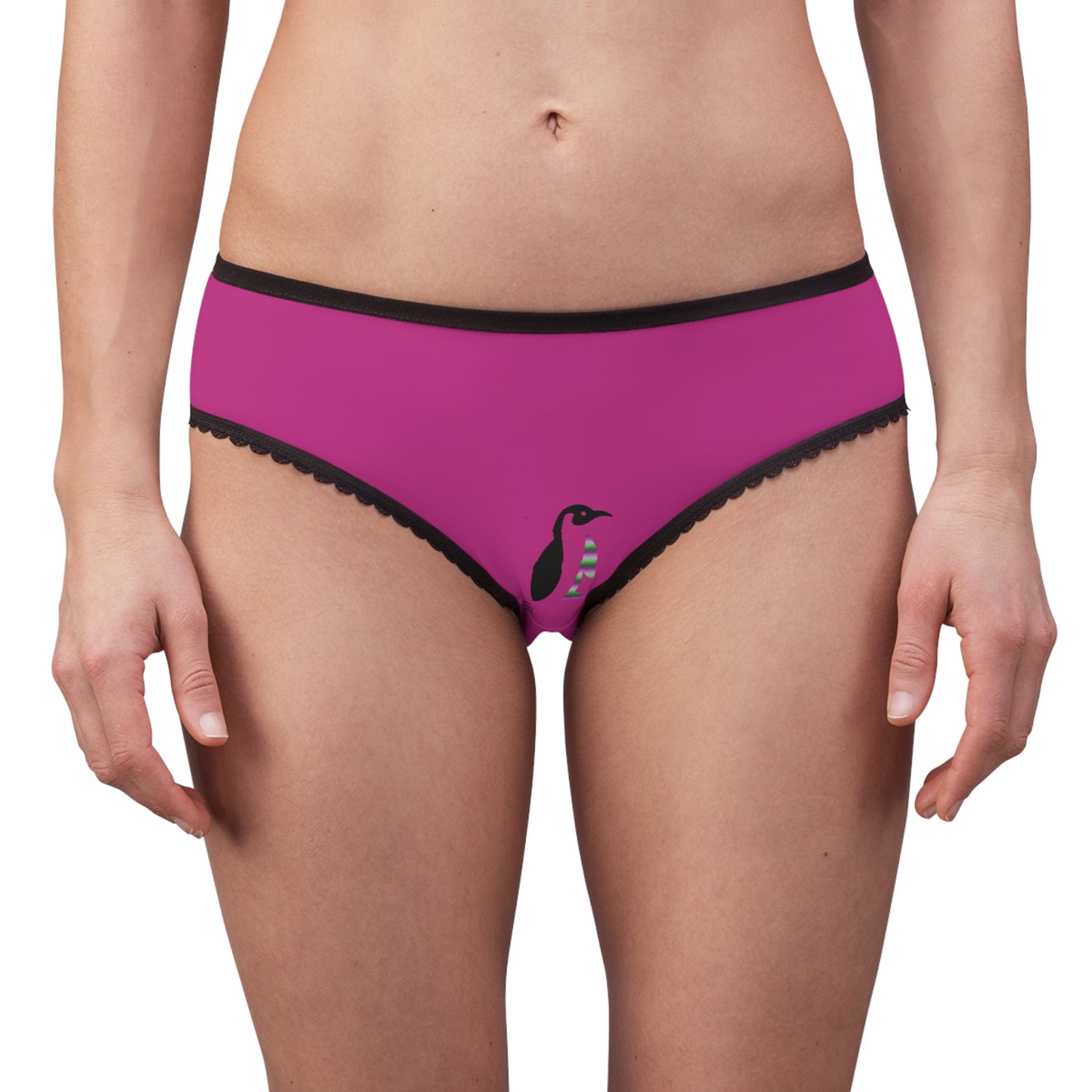 Women's Briefs: Volleyball Pink