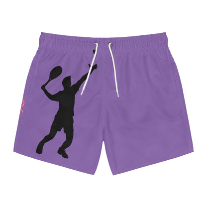 Swim Trunks: Tennis Lite Purple