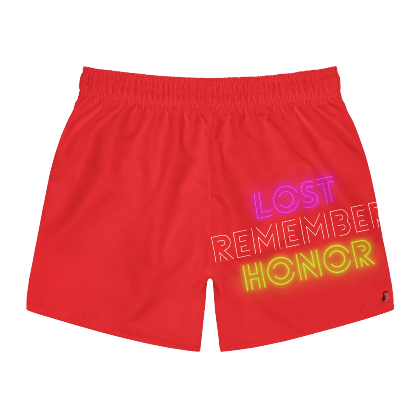 Swim Trunks: Bowling Red