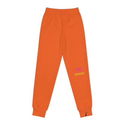 Youth Joggers: Writing Orange