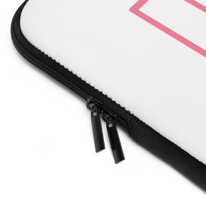 Laptop Sleeve: Fight Cancer White