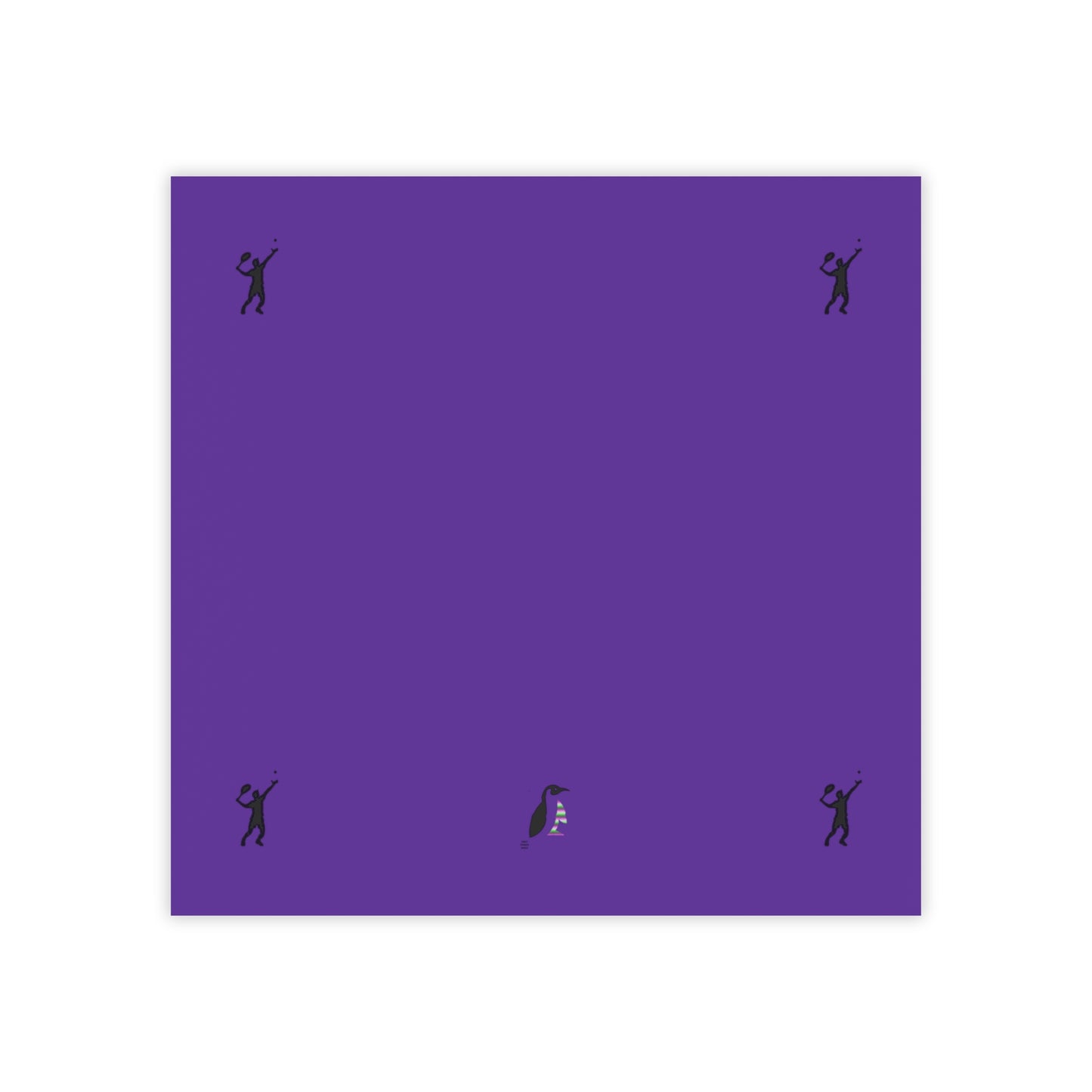 Post-it® Note Pads: Tennis Purple