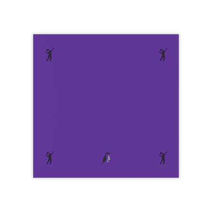 Post-it® Note Pads: Tennis Purple