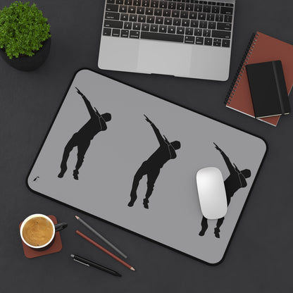 Desk Mat: Dance Grey