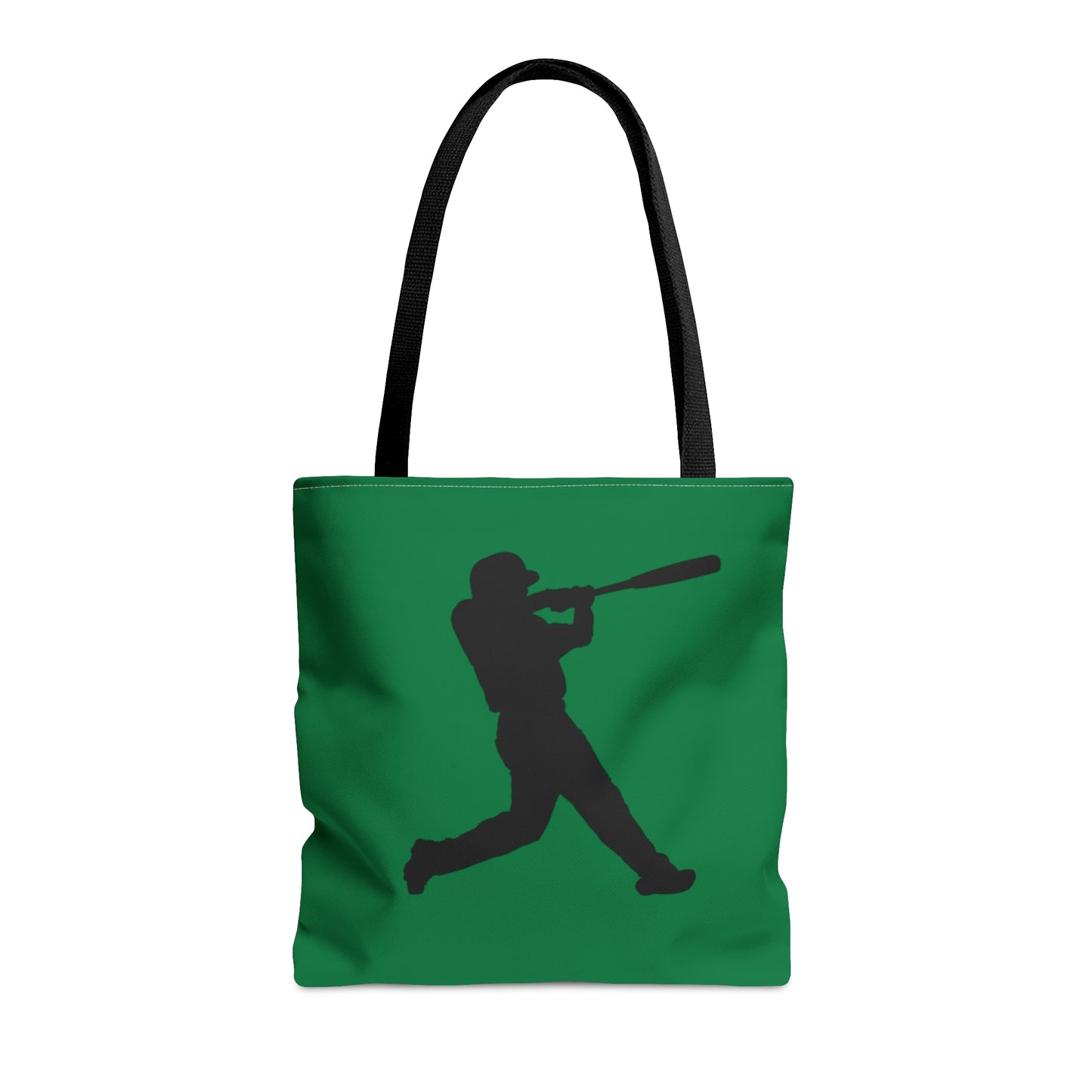 Tote Bag: Baseball Dark Green