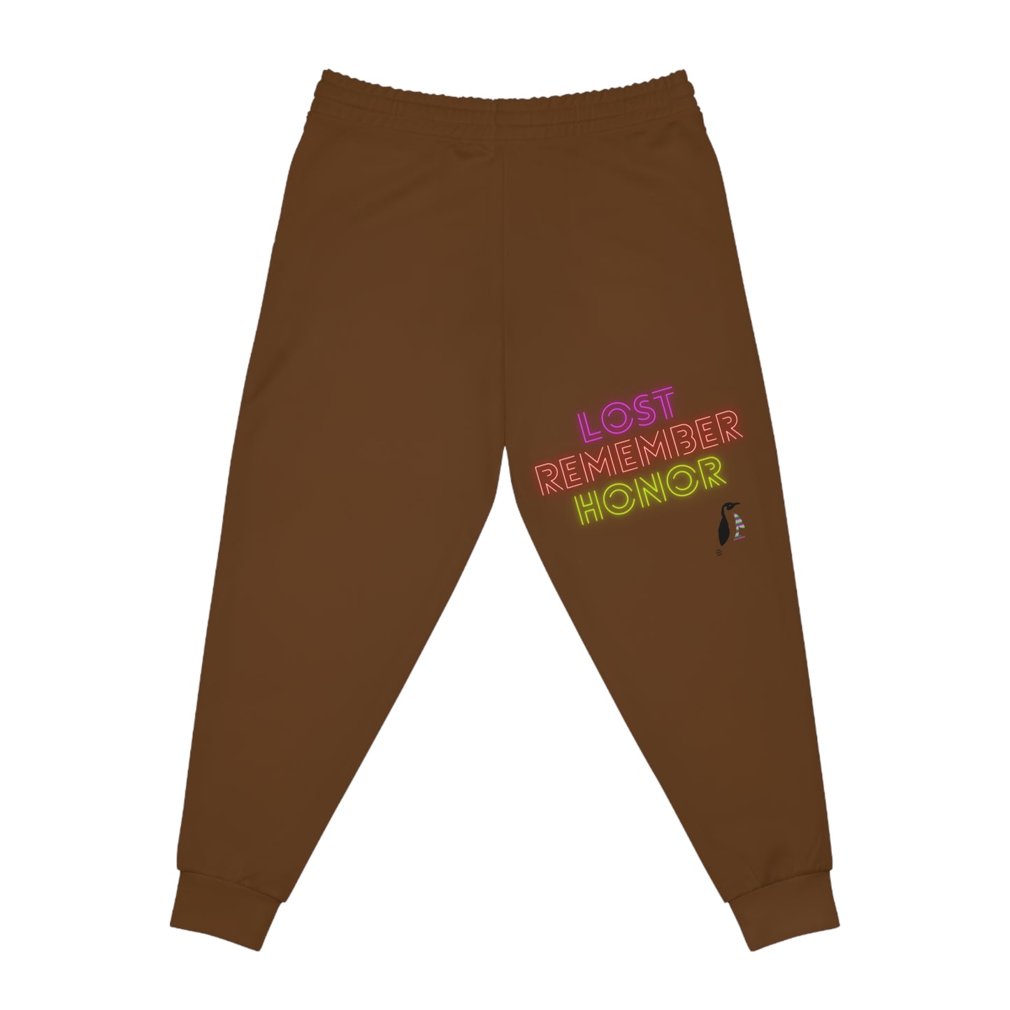 Athletic Joggers: Skateboarding Brown