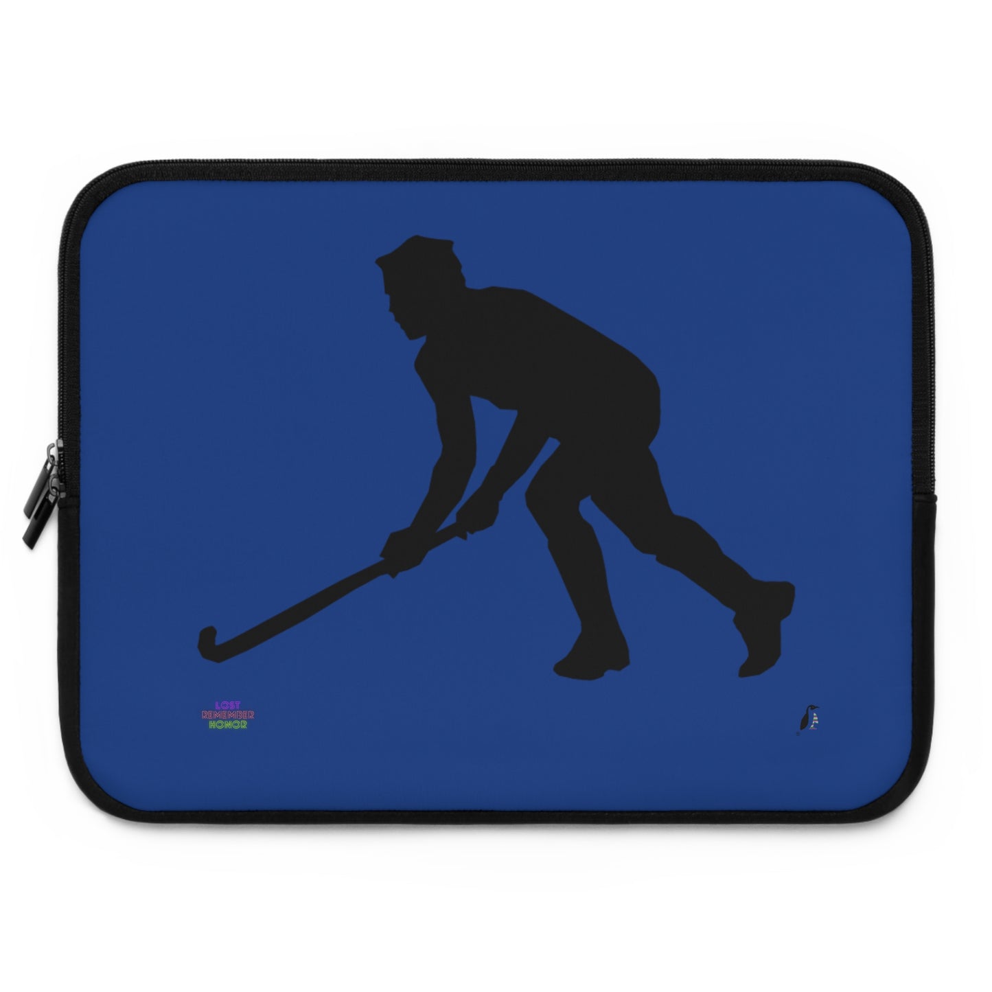 Laptop Sleeve: Hockey Dark Blue