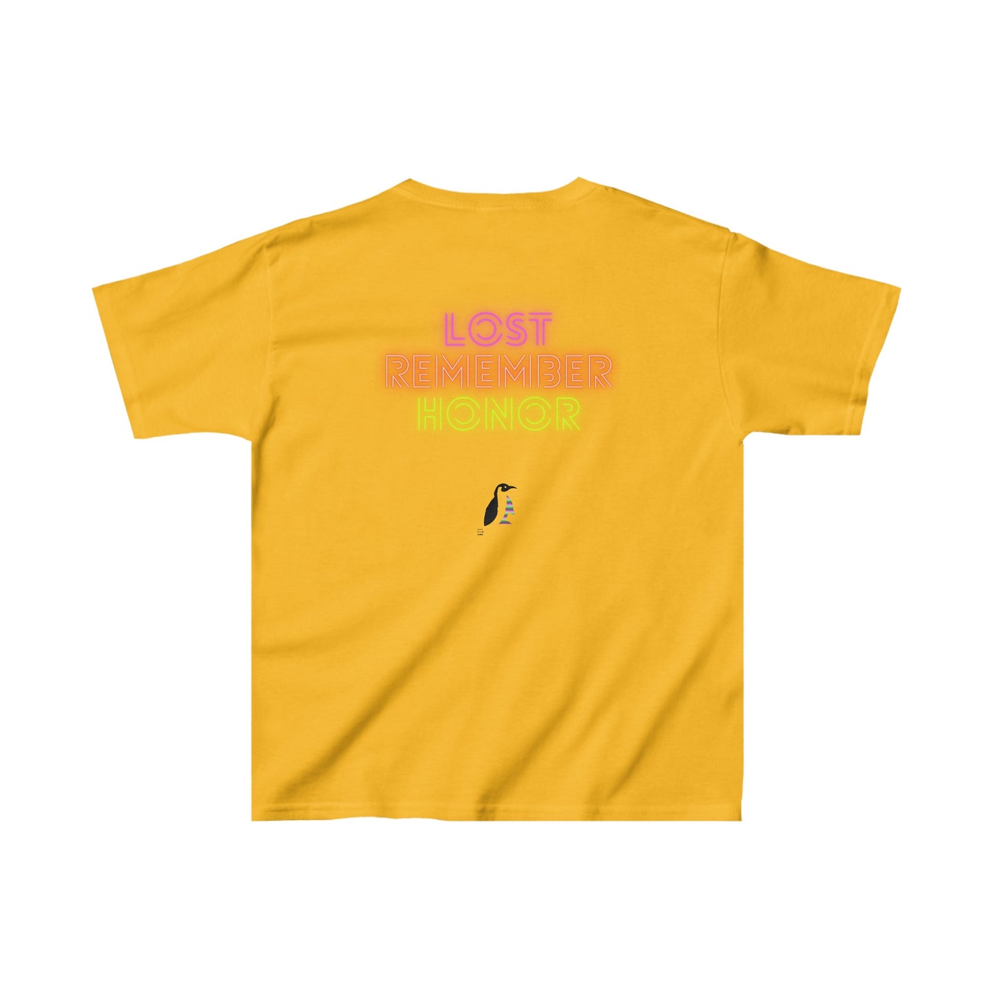 Kids Heavy Cotton™ Tee: Basketball