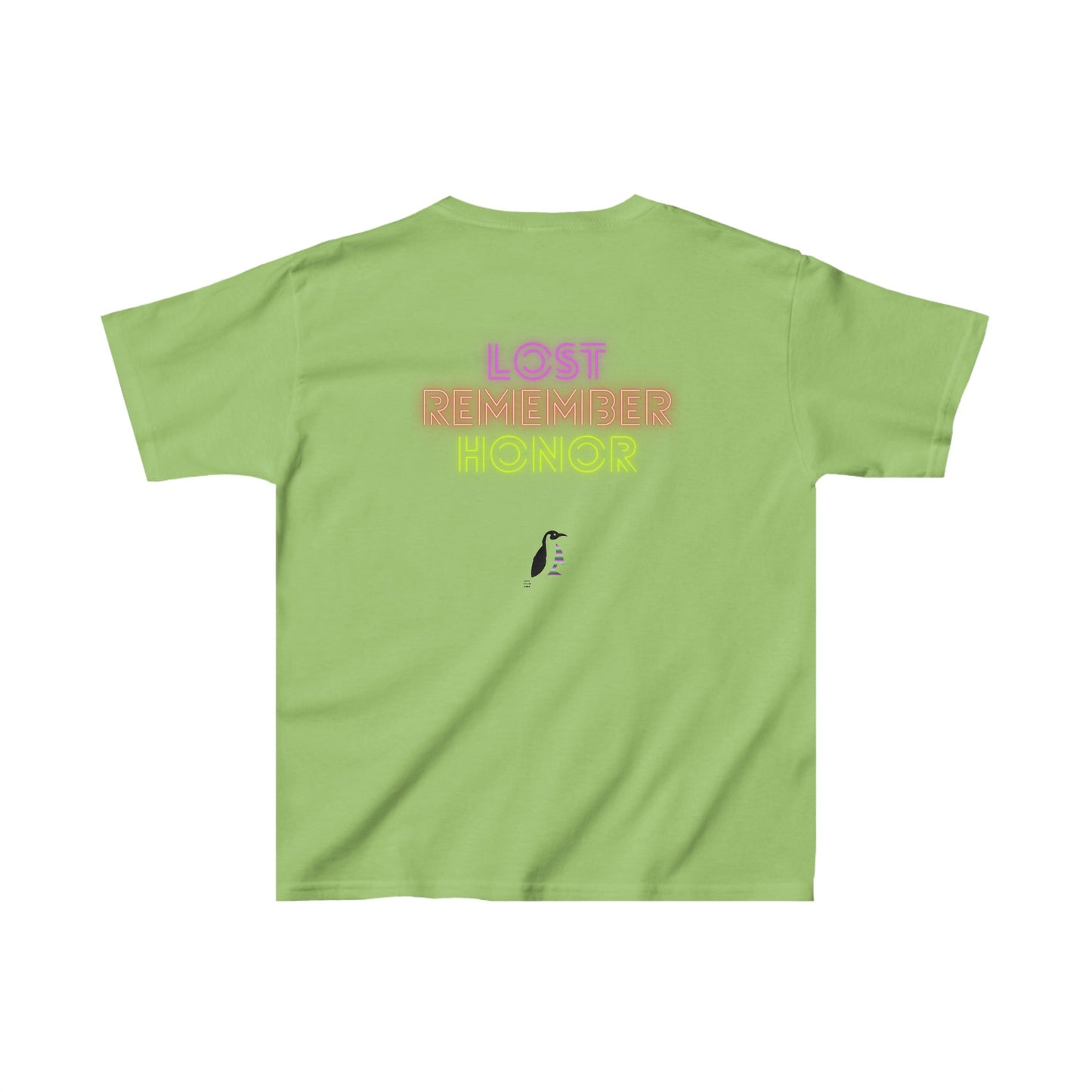 Kids Heavy Cotton™ Tee: Basketball