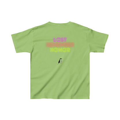 Kids Heavy Cotton™ Tee: Basketball