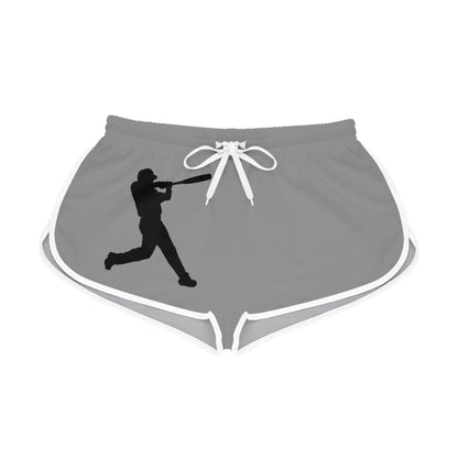 Women's Relaxed Shorts: Baseball Grey