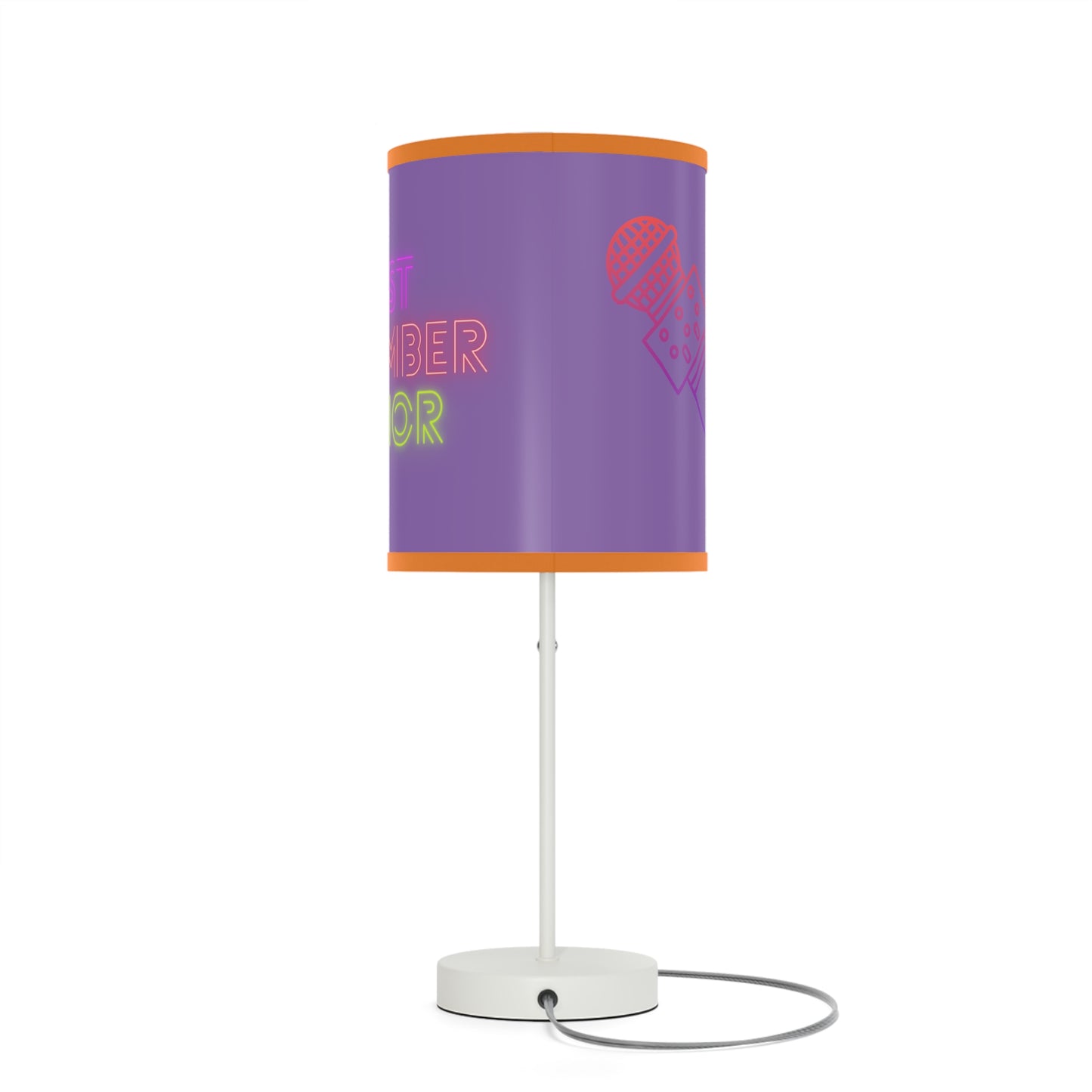 Lamp on a Stand, US|CA plug: Music Lite Purple