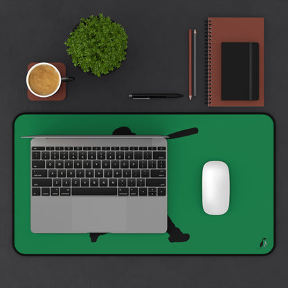 Desk Mat: Baseball Dark Green