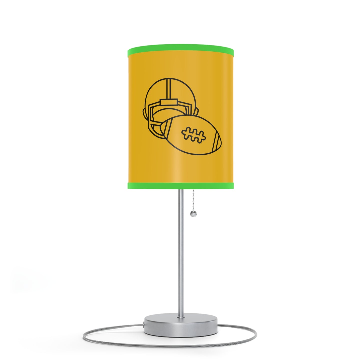 Lamp on a Stand, US|CA plug: Football Yellow