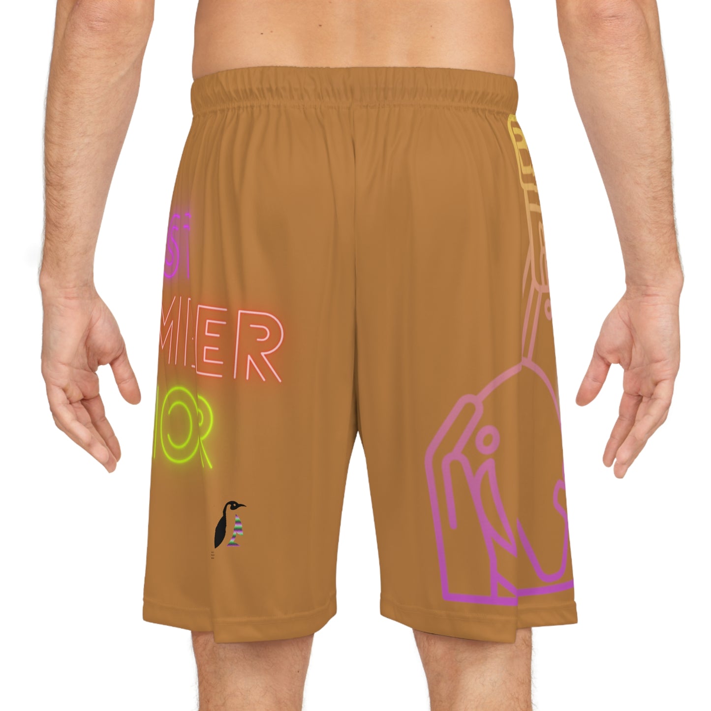 Basketball Shorts: Bowling Lite Brown