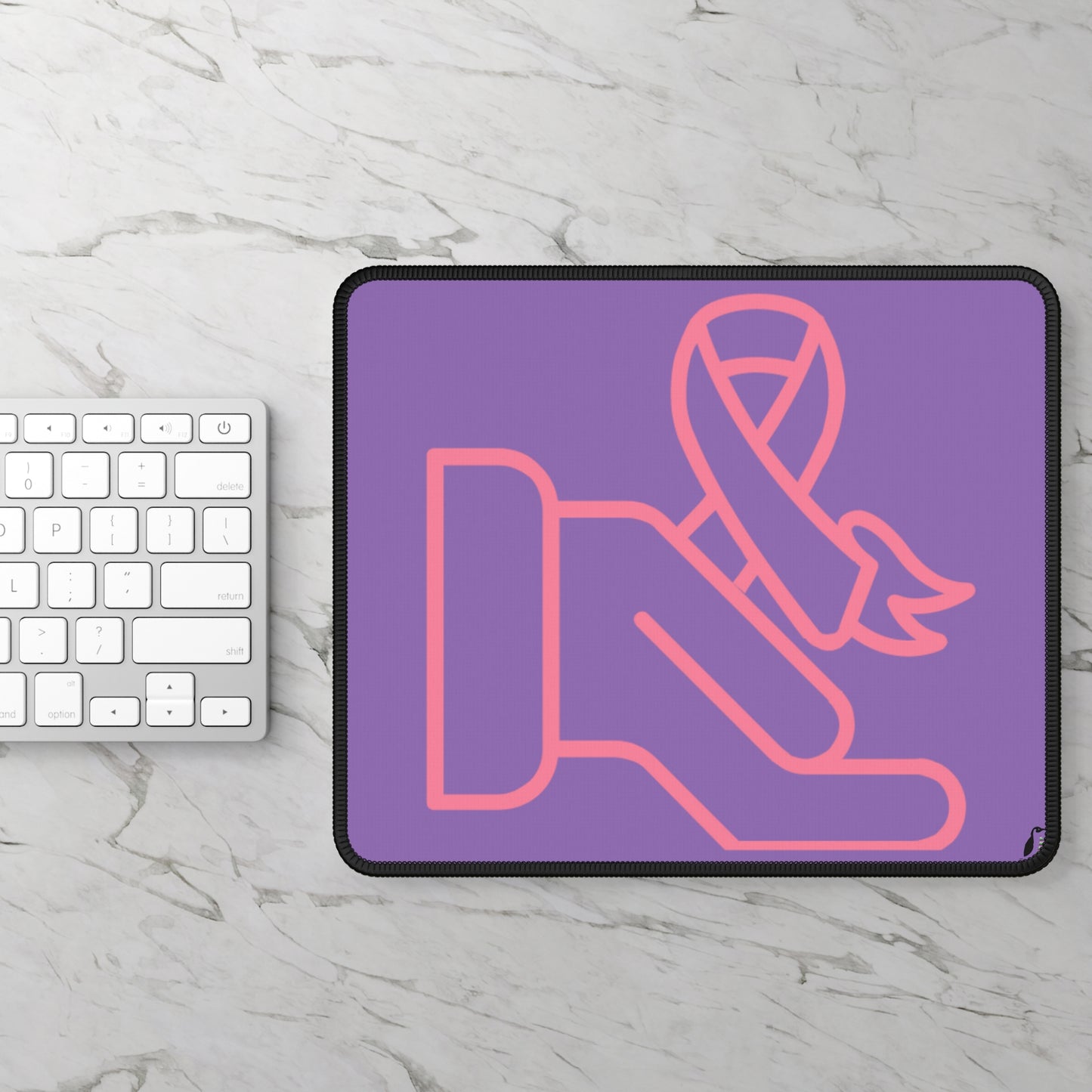 Gaming Mouse Pad: Fight Cancer Lite Purple