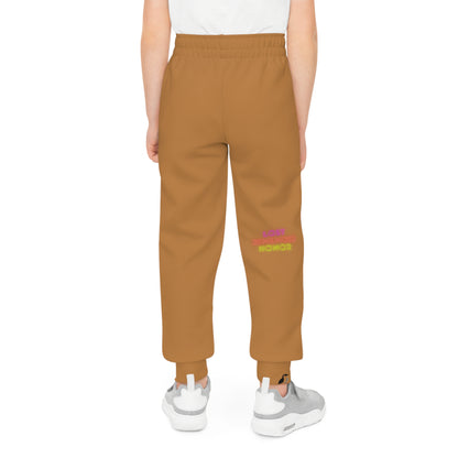 Youth Joggers: Fishing Lite Brown