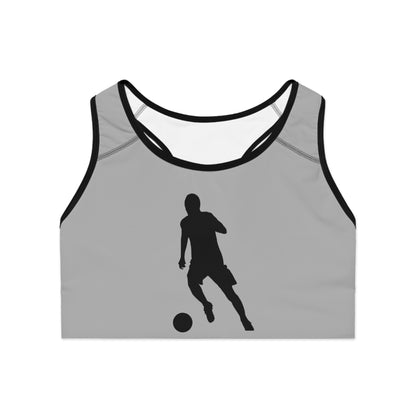 Sports Bra: Soccer Lite Grey