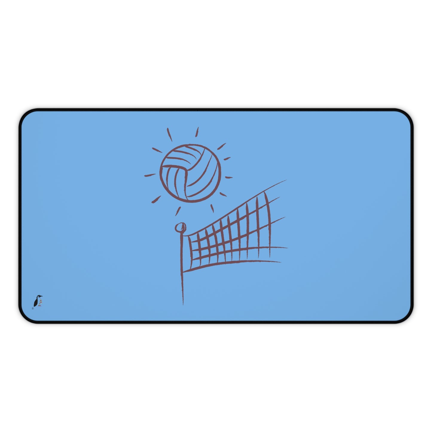 Desk Mat: Volleyball Lite Blue