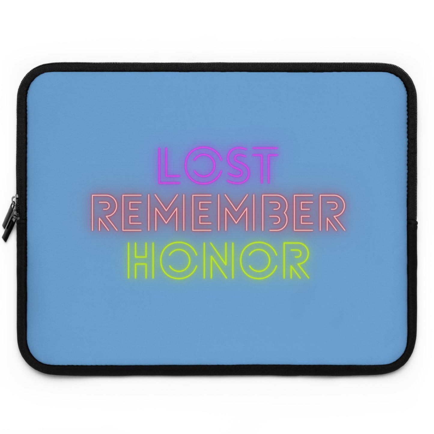 Laptop Sleeve: Lost Remember Honor Lite Blue