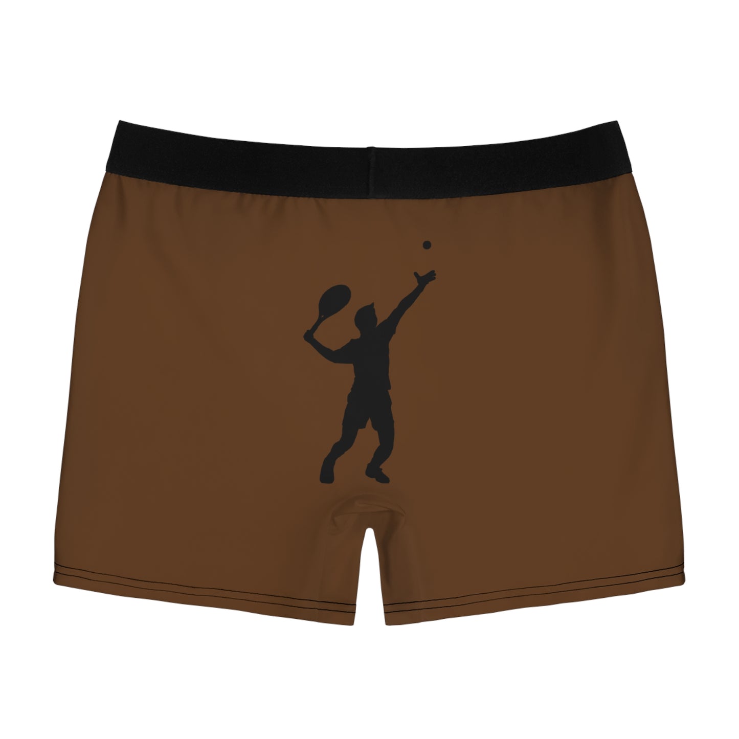 Men's Boxer Briefs: Tennis Brown